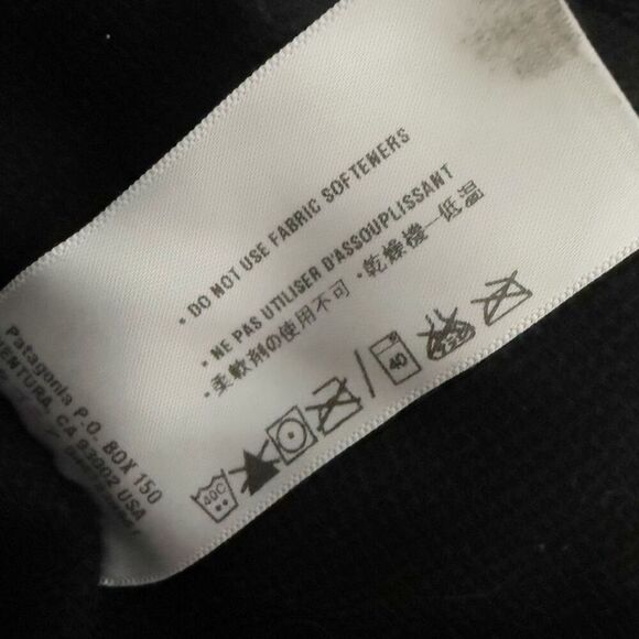 PATAGONIA | Men's Capilene Black Half Zip Thermal Base Layer Pullover | Size XL - Picture 8 of 8